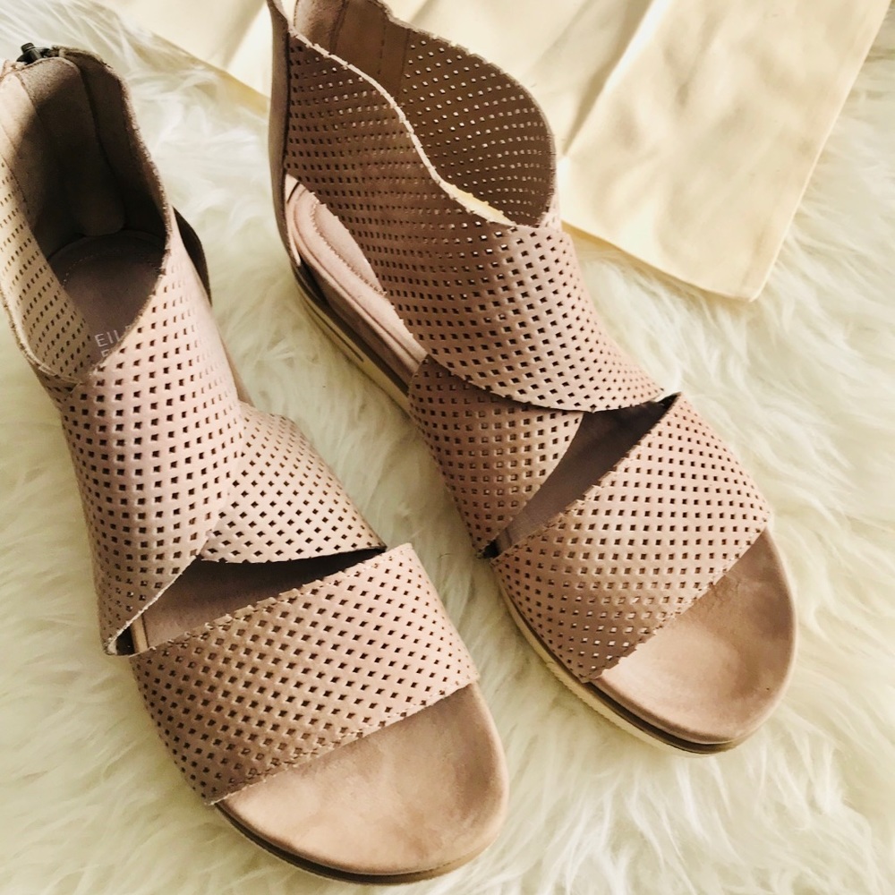 Eileen Fisher Nubuck Sandal